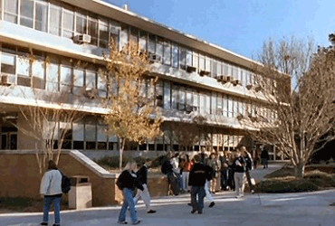 Das Gebäude für psychologische Experimente