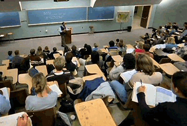 Ein Hörsaal der Universität